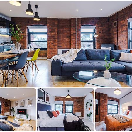 2 King Size Beds In Manhattan Styled Oversize Apartment Leeds  Exterior photo