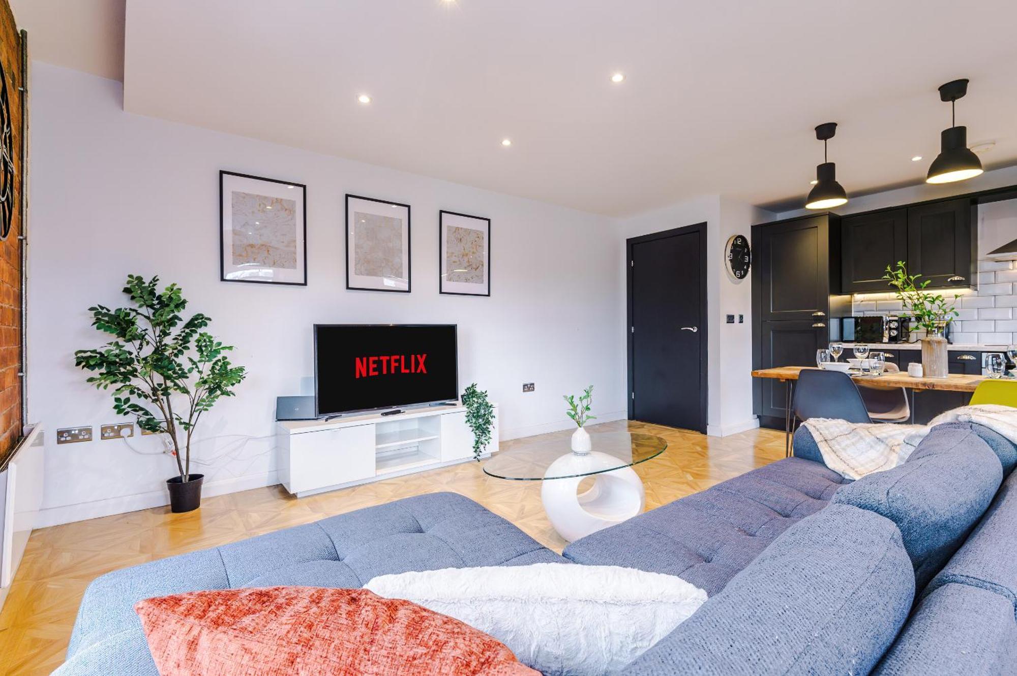 2 King Size Beds In Manhattan Styled Oversize Apartment Leeds  Exterior photo